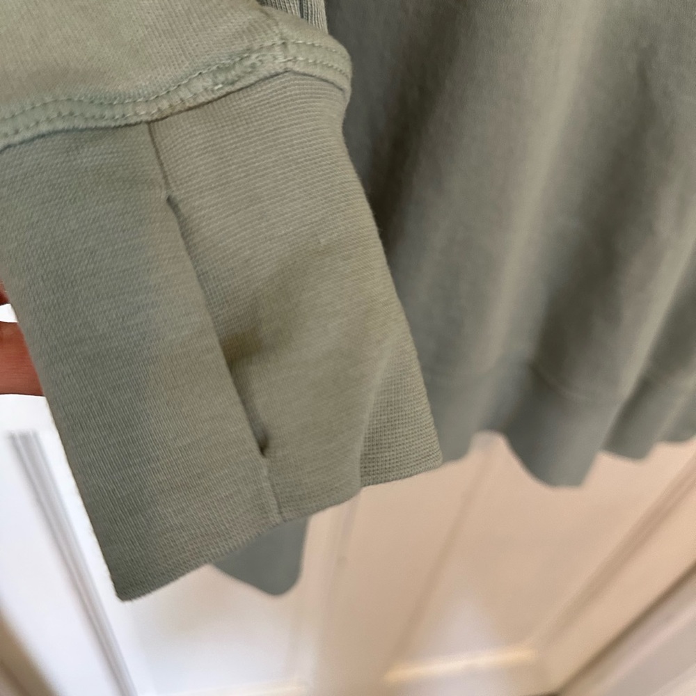 Sweaty Betty After Class Sweatshirt. Size 12 Sage Green. - Picture 6 of 14